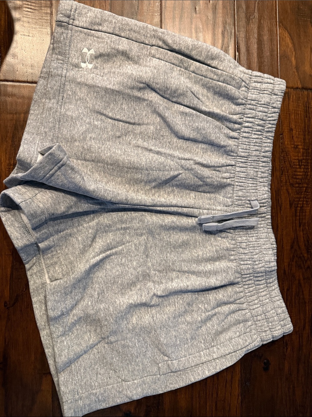 Under Armour Light Gray Women's Athletic Shorts